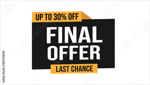 final offer up to 30% off last chance