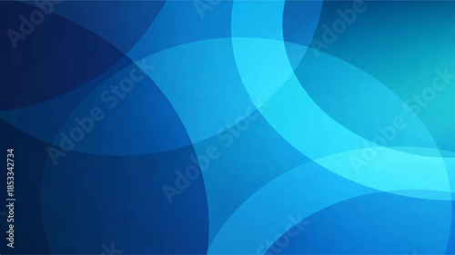 Abstract blue background design with soft wavy lines and smooth futuristic curves creates a digital vector illustration pattern for a professional business wallpaper