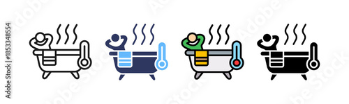 Warm Bath multiple icon
