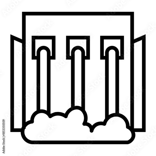 water management Line Icon