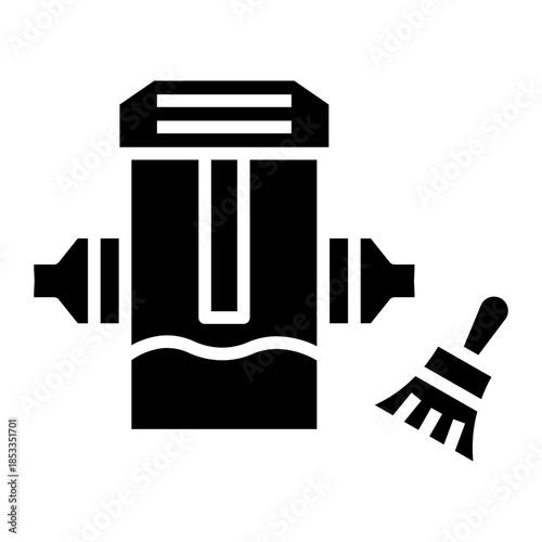 water management Solid icon