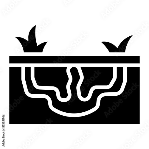 water management Solid icon