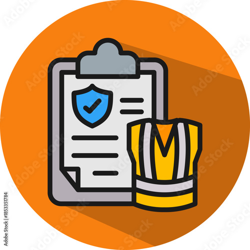 Safety Gear isometric icon