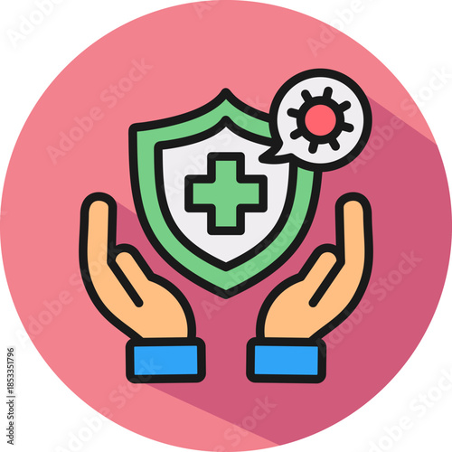 Medical Protection isometric icon