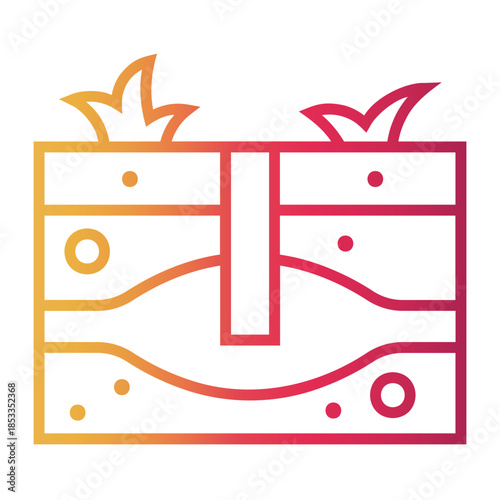 water management Line Gradient Icon