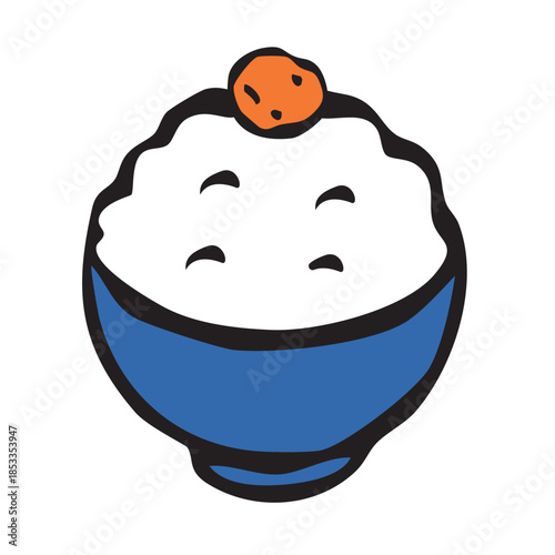 シンプルごはん_沢庵ごはん　漬物　たくわん