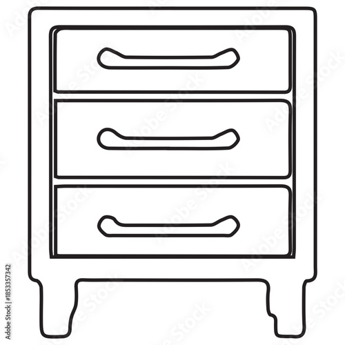 Three Drawer Cabinet
