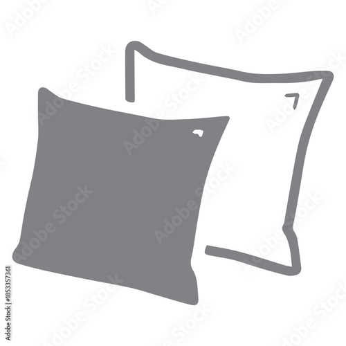 Two Square Cushions