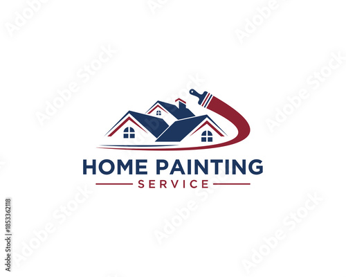 Home painting service logo