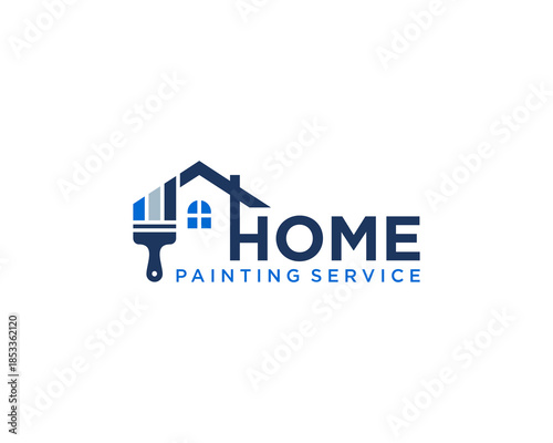 Home painting service logo