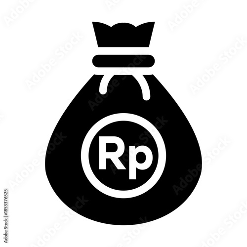 Rupiah Money Bag Icon