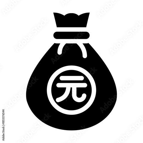 Yuan Money Bag Icon