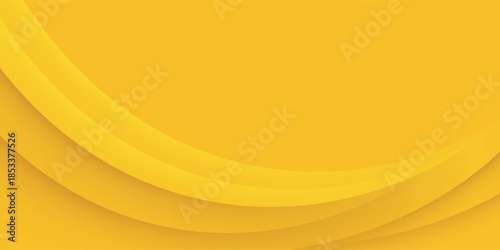 Abstract modern background yellow with shadow decoration