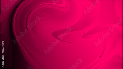 Vibrant, flowing magenta and deep black abstract background, suggesting luxurious silk or liquid motion with intense color depth