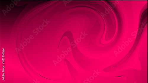 Dramatic, rich pink and dark gradient abstract wallpaper, featuring smooth, elegant swirls that create a striking contrast