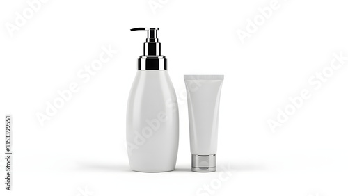 white cosmetic container