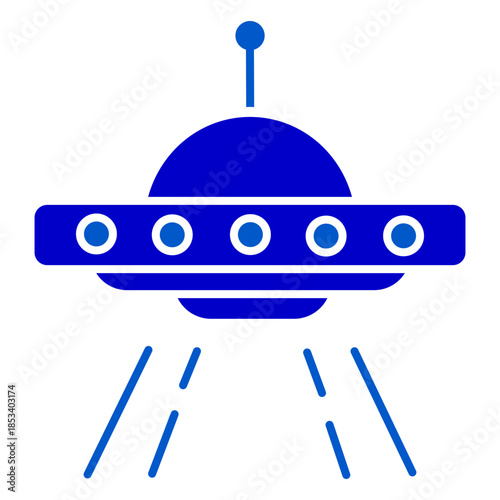 Flying Saucer UFO Icon