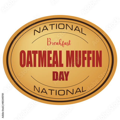 Oatmeal Muffin Day