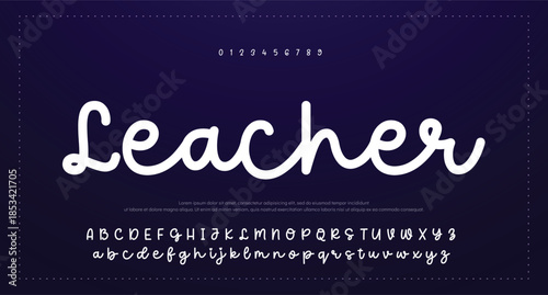 illustration of a card of  name signature with beautiful and stylish font 