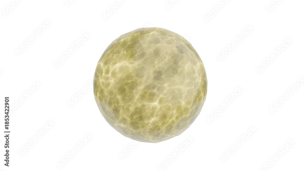 Fototapeta premium Realistic Full Moon on Transparent Background