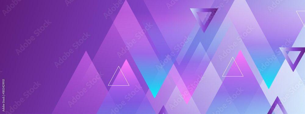 Fototapeta premium Dynamic Abstract Background Gradient Geometric Shapes