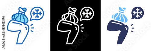 Cold Therapy triplestyle icon