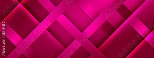 Vibrant abstract background with overlapping shapes and neon lighting