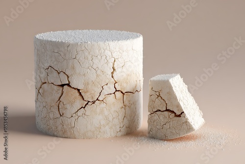 a smooth frosted cake