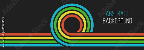 abstract sport styled vector background with symbolic stadium tracks