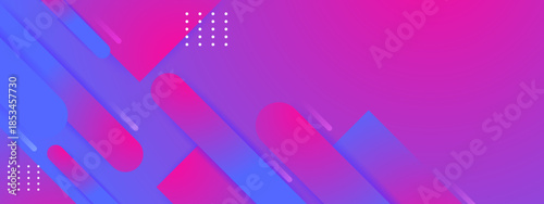 Modern Abstract Geometric Shape Pattern with Subtle Lighting