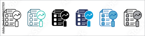 Assessment Icon Single Pack Multistyle