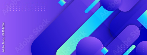 Dynamic Abstract Geometry Background Design