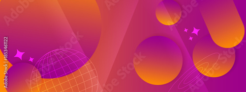 Minimal Modern Geometry Abstract Background