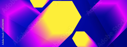 Dynamic Abstract Geometry Background Design