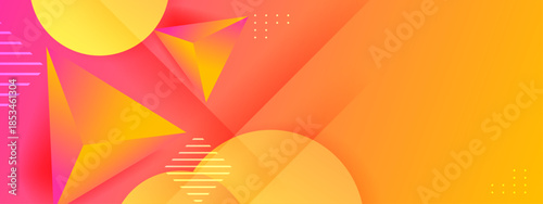 Futuristic Modern Geometric Abstract Background