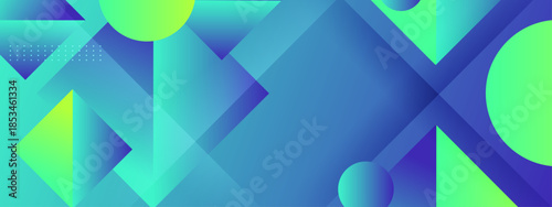 Dynamic Abstract Geometry Background Design