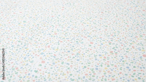 Soft Pastel Terrazzo Pattern with Mosaic Stone Chips, Colorful Abstract Stone Texture Background for Interior Design and Decor