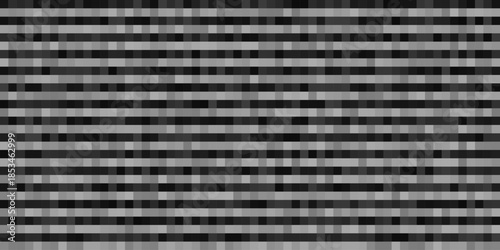 Seamless black texture with fine horizontal noise lines background.