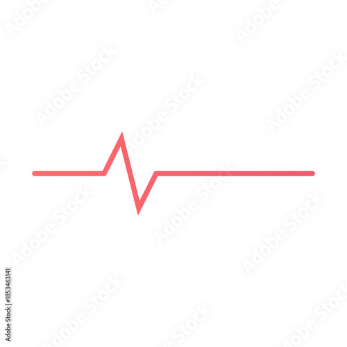 red arrow graph heartbeat-monitor