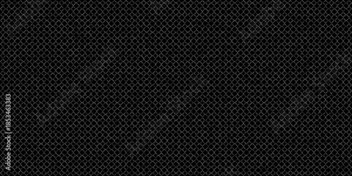 Dark grey digital pattern featuring a dense and uniform mosaic of small pixelated squares, creating a textured carbon or tech surface effect on a black background.