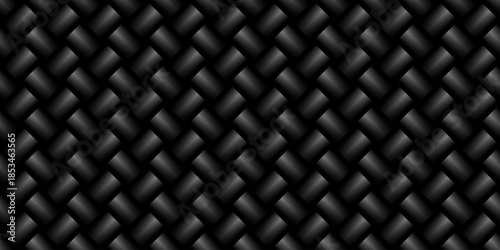 Dark black Geometric grid background Modern dark abstract texture	
