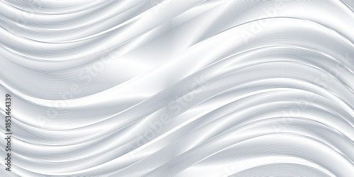 3D modern wave curve abstract presentation background. Luxury paper cut background. Abstract decoration, gold pattern, halftone. vector