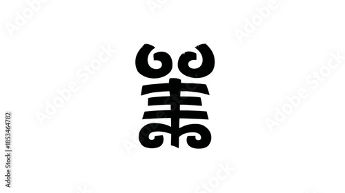 Gye Nyame Adinkra symbol representing God's omnipotence, supremacy, and spiritual wisdom in West African culture and traditions.