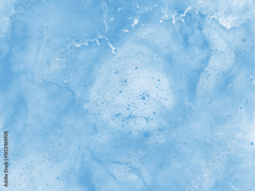 海の中　水中　溶けるインク　ブルーのテクスチャー	