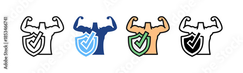 Body Shield multiple icon