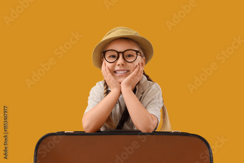 Portrait of cute little tou...