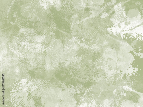 グリーン　ペイントブラシ　テクスチャー