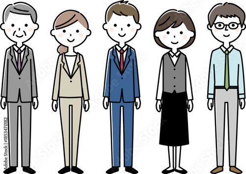 ビジネスシーン 同僚