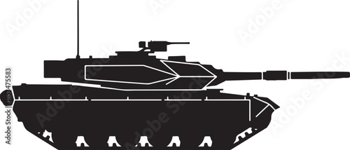 Indian Army Main Battle Tank Silhouette

Military Tank Silhouette Vector Illustration

Heavy Armored Vehicle Silhouette for Defense

Battle Tank Graphic Design for Indian Military