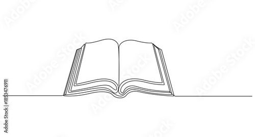 World Book Day one line drawing continuous hand drawn vector illustration,Stack of books in a simple line drawing,Continuous Line Drawing of a Stack of Books,